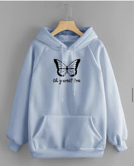 Light blue  Hoodie Set yourself Free