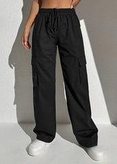 black Cargo trouser