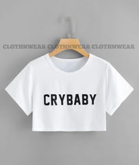 CRY BABY CROP TEES