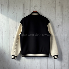 Black baseball jacket