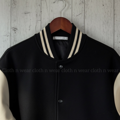 Black baseball jacket