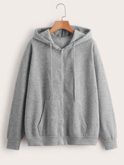 Grey colour zipper