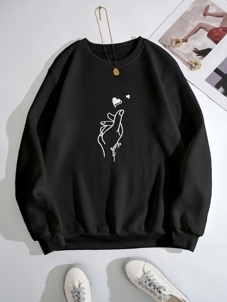 Black sweatshirt