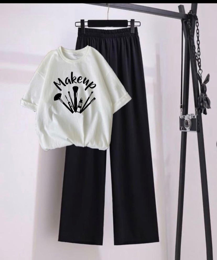 Makeup 💄 print (track suit)
