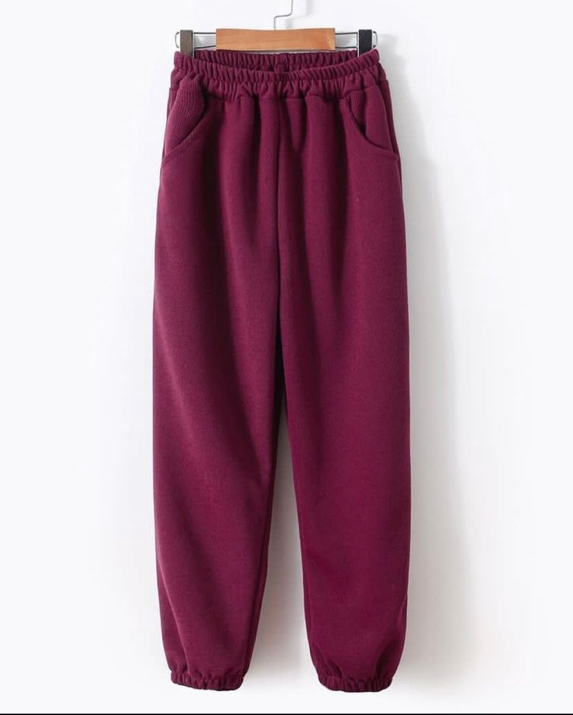 Maroon trouser