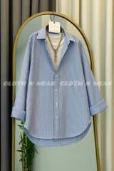 BLUE LINING BUTTON DOWN SHIRT